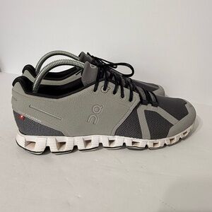 On Cloud 5 Running Shoes Men's Size 8 Grey Athletic Run Training Sneakers